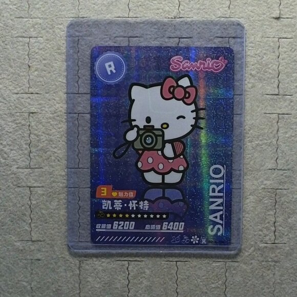 Sanrio Character Hello Kitty Wave 6 Booser Set - 13 Piece With Top Load Sleeve - Picture 4 of 16